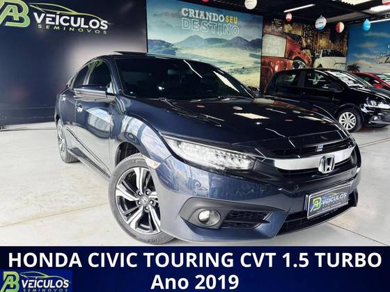 HONDA CIVIC 1.5 16V TURBO GASOLINA TOURING 4P CVT